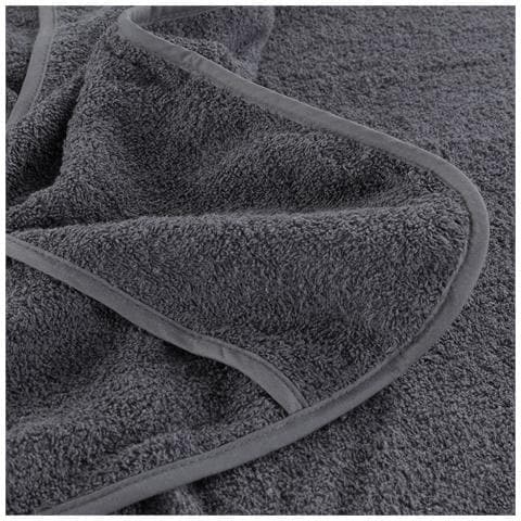 Asciugamani Da Spiaggia 2 Pz Antracite 60x135cm Tessuto 400 Gsm - Foto 7