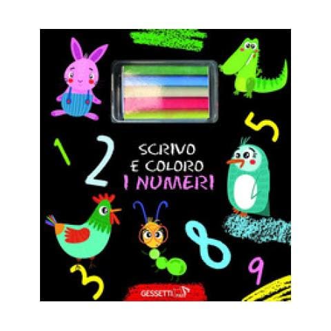Scrivo E Coloro I Numeri. Ediz. A Colori. Con Gessetti - Foto 1