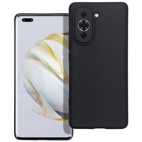 Custodia Tpu Silicone Cover Case Per Huawei Nova 10 Black - Foto 1
