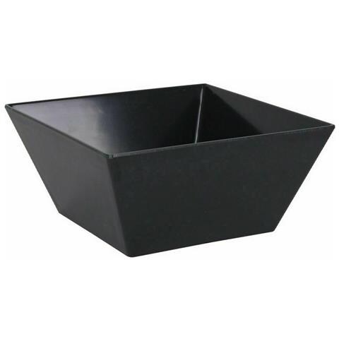 Ciotola Per Aperitivi La Mediterránea Melammina Antracite 18 X 18 X 8 Cm (24 Unità) - Foto 2