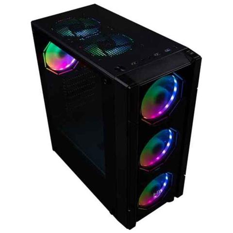 Case Computer Desktop Atx Cha010028 Nero - Foto 2