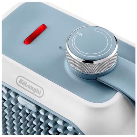 Termoventilatore da Scrivania a Capsula HFX10B03.LB con Potenza 350 W Colore Bianco / Blu - Foto 2