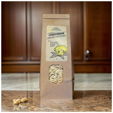 Cippato Di Legno Al Limone Per Grigliate E Affumicature 500 Ml - Foto 4