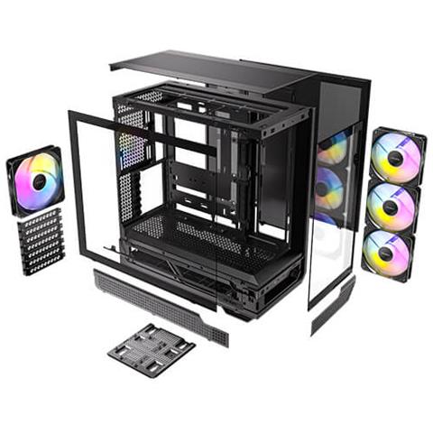 C7 ARGB Midi Tower Nero - Foto 21