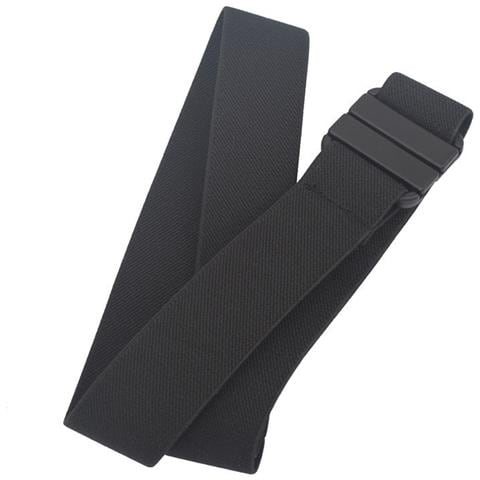 Cintura Con Fibbia Elastica Per Uomo E Donna Black - Foto 1
