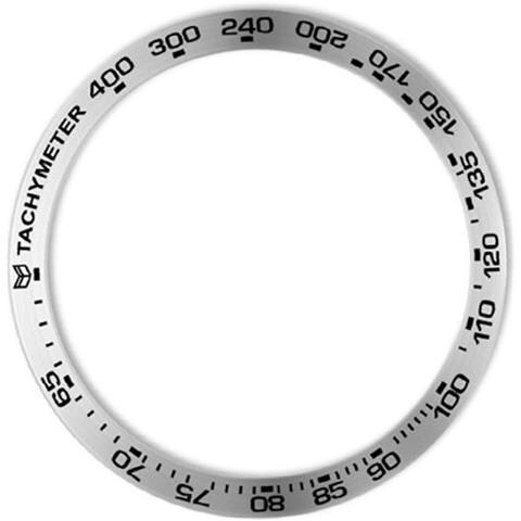 Anello Con Castone In Acciaio Inossidabile Per Samsung Gear S2 Classic Sm-r732 Silver - Foto 3