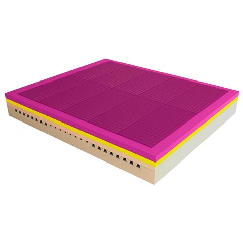 Materasso Memory e Gel Alto 25 cm HiGel Extra Fresco con Fodera Sfoderabile, Singolo misura 80x200 cm - Foto 5