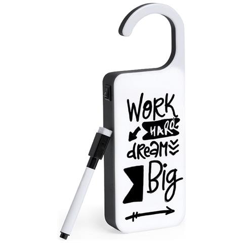 Katrin, Appendiabiti Per Messaggi Con Luce Interna Led. Include Un Evidenziatore A Inchiostro Nero E Una Gomma. - Foto 1