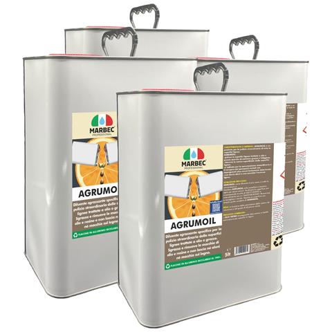 Agrumoil 5ltx4pz - Diluente Sgrassante Per Legno In D Limonene - Foto 1