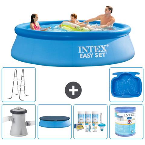 Piscina Fuori Terra - In Giro - 305x76 Cm - Blu - Include Accessori Coordinati A916 - Foto 1