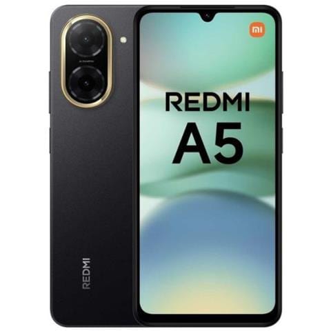 Redmi A5 4G 64GB 3GB Ram Display 6.88" Main Camera 32MP Dual nanoSim USB tipo-C Android 15 Unisoc T7250 5200mAh Midnight Black - Foto 1