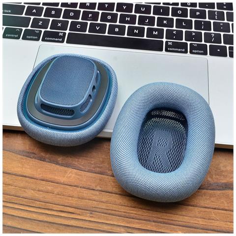 Cuscinetti Auricolari Per Apple Airpods Max, Confezione Da 2 Blue - Foto 2