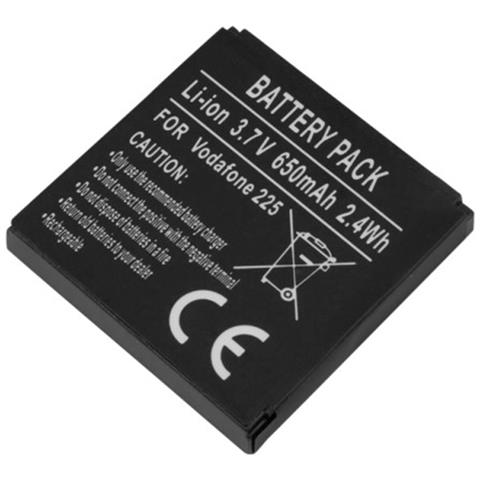 Batteria Per Vodafone 125 / 225 / 246 Li-ion 3.7v 650mah 2.4wh - Foto 1
