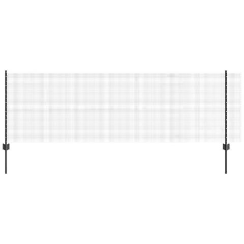 Recinzione in rete saldata con 44 pali U grigio 0.8x100 m in acciaio - Foto 1