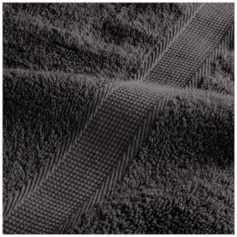 Asciugamani Doccia SOLUND 4 pz Antracite 70x140 cm 600gsm - Foto 7