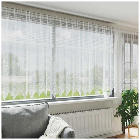 Tende con tende Bianco 500 x 240 cm Poliestere - Foto 2