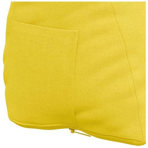 Cuscino per Schiena Giallo Chiaro 45 x 20 x 35 cm Tessuto - Foto 9