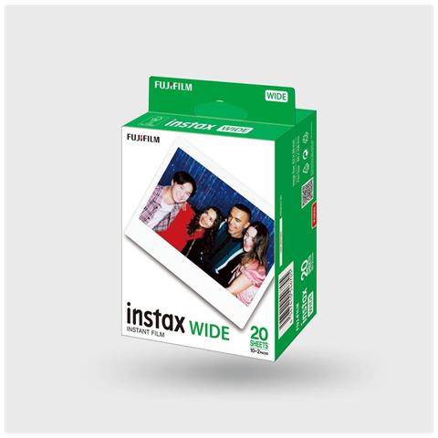 instax WIDE Film pellicola per istantanee 20 pz 108 x 86 mm - Foto 1