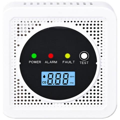 Rilevatore Di Fumo E Monossido Di Carbonio (co) Con Display Led - Proteggi La Tua Casa - Foto 1