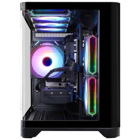 PCK07804 PC /stazione di lavoro AMD Ryzen™ 7 5700X 16 GB DDR4-SDRAM 1 TB SSD NVIDIA GeForce RTX 5070 Windows 11 Home Nero - Foto 2
