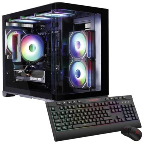 PCK07804 PC /stazione di lavoro AMD Ryzen™ 7 5700X 16 GB DDR4-SDRAM 1 TB SSD NVIDIA GeForce RTX 5070 Windows 11 Home Nero - Foto 1