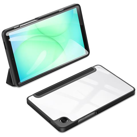 Cover per Galaxy Tab A9, Galaxy Tab A11 - Pelle /PU, Nero - Foto 2