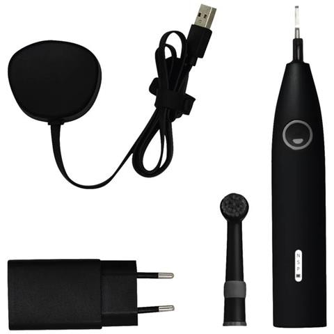 ECO R2 Allblack Adulto Spazzolino a vibrazione Nero - Foto 3