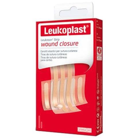Leukosan Strip Kit da 6 Cerotti 6X38MM + 3 Cerotti 6X75MM - Foto 1