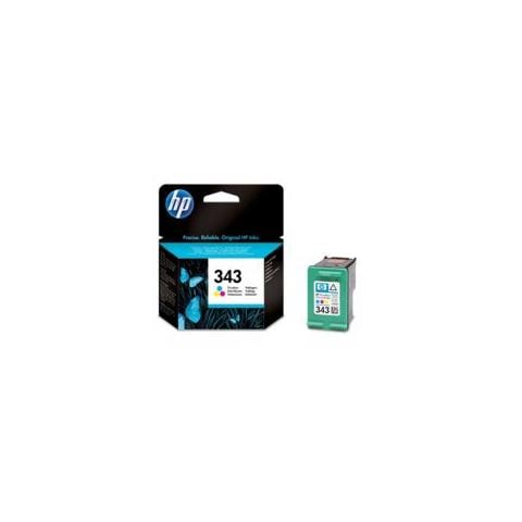 C8766EE Cartuccia Ink Originale 343 a Colori per HP DeskJet 5740 Capacità 250 Pagine - Foto 1