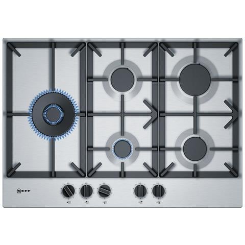 Piano Cottura T27DS79N0 a Gas 5 Fuochi Gas Colore Acciaio Inox - Foto 1