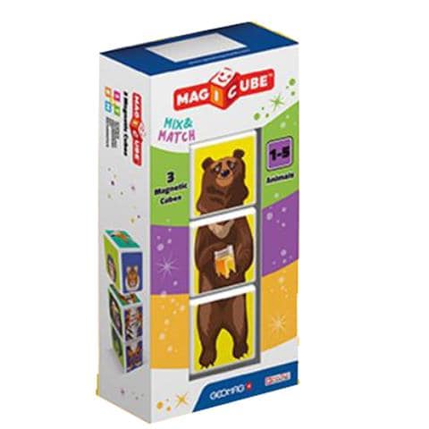 Geomag- Animals Cubetti Magnetici, 110 - Foto 1