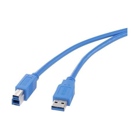 Cavo Usb - Da Usb Tipo A (m) A Usb Tipo B (m) - Usb 3.0 - 18 M - Blu - Foto 2