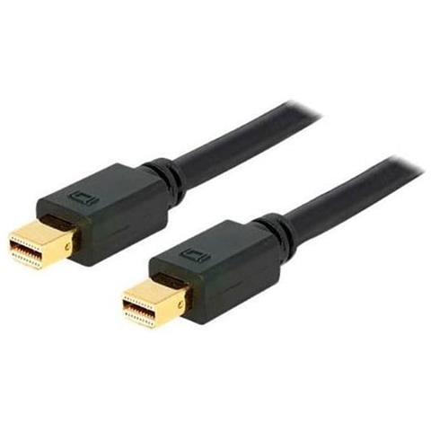 Mdpmdp1bv1.4 Cavo Displayport 1 M Mini Displayport Nero (8k Mini Displayport Cable 1m - Version 1.4, Gold-p - Foto 1