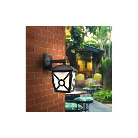 Lampada Da Muro Applique Da Giardino Lanterna E27 Esterno Ip44 - Foto 1