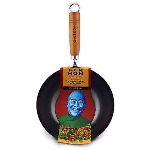 Classic Non-stick Mini Wok Acciaio Al Carbonio Nero 20 Cm - Foto 1