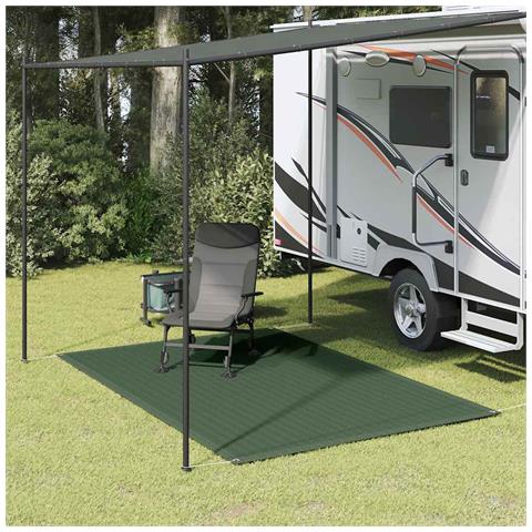 Tappeto da Tenda 200x300 cm Verde Scuro - Foto 7