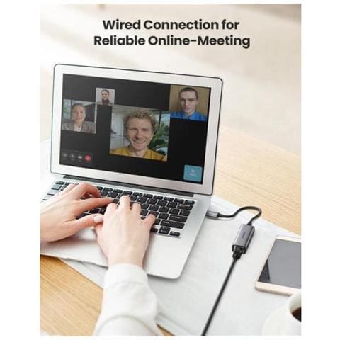 Adattatore USB Type C a Ethernet 10/100/1000M (Space Gray)  - Foto 2