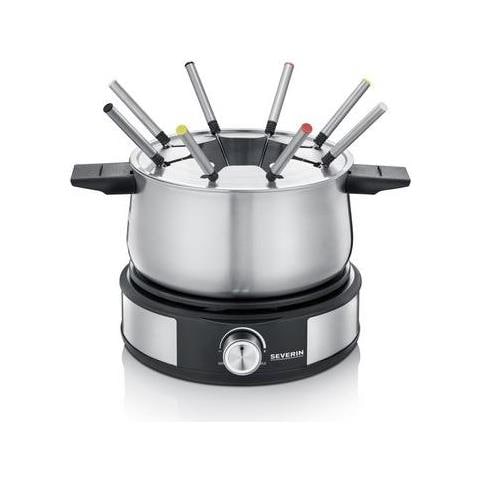 Fondue Gourmet Wok 8 Persone Acciaio Inossidabile - Foto 1
