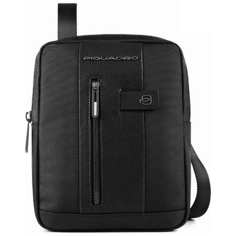 Borsello Brief2 Borsello Ipad In Tessuto Nero Nd Scelta= p Nero - Foto 1