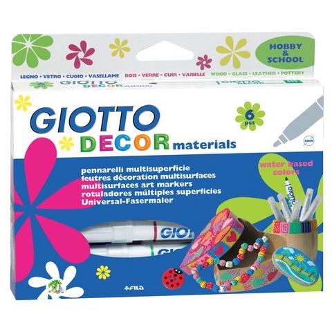 Pennarelli Disegno Fila 453300 Giotto Materials Colori Assortiti - Foto 1
