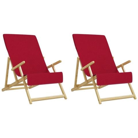 Asciugamani Da Spiaggia 2 Pz Borgogna 60x135 Cm Tessuto 400 Gsm - Foto 7