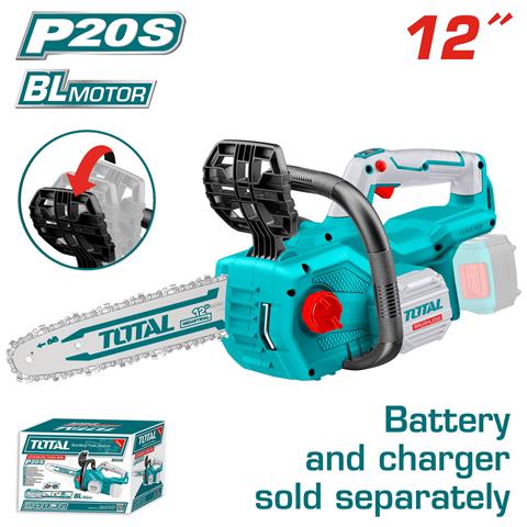 Motosega A Batteria 900w, 20v / 2,0ah-7,5ah /p20s, Serie Industrial (tgsli20128) - Foto 4