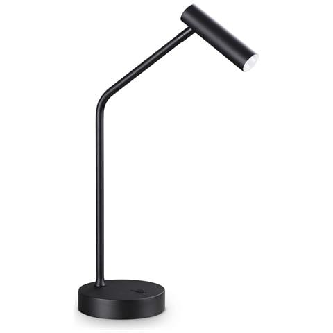 Lampada Da Tavolo Contemporanea Easy Metallo Nero Led Integrato 3,5w 3000k Ip20 - Foto 1