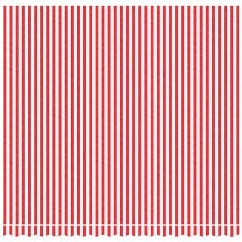 Tessuto Di Ricambio Per Tenda Strisce Rosse E Bianche 4x3,5 M - Foto 3