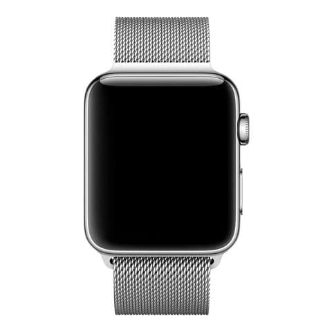 Cinturino Maglia Milanese Magnetico Traction Strap 45mm, Argento - Foto 2