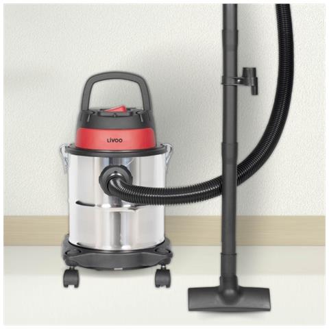 Aspirapolvere DOH140 a Traino 12 L Aspiratore a Cilindro Secco e bagnato 1000 W Sacchetto per la Polvere - Foto 2
