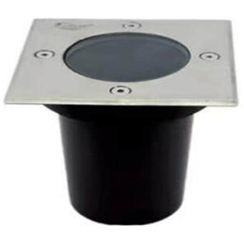 Faretto Faro Calpestabile Quadrato Gu10 Lampada Faretto Segnapasso Esterno - Foto 1