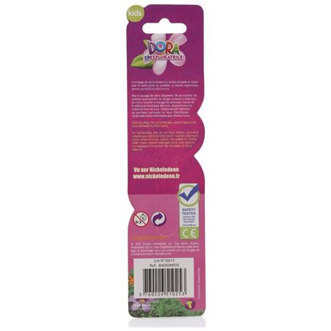 Spazzolino Ergonomico Per Bambini Dora L'esploratrice, Multicolore - Foto 2
