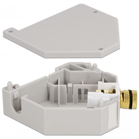 Adattatore per guida DIN con morsetto Keystone a morsetto - Foto 2