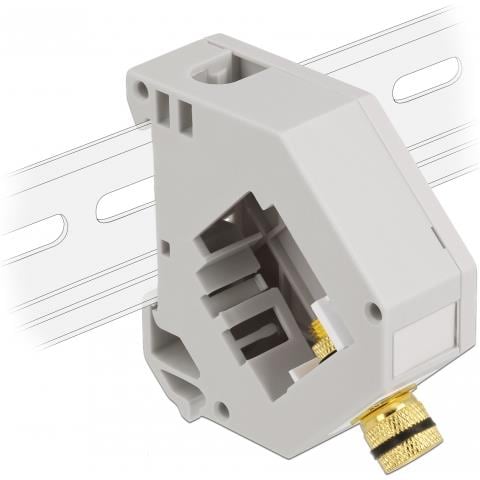 Adattatore per guida DIN con morsetto Keystone a morsetto - Foto 1